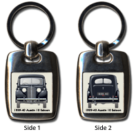 Austin 10 Saloon 1939-40 Keyring 5